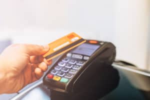 Credit card POS machine
