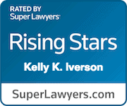 Kelly K. Iverson is Rated by Super Lawyers as a Rising Star - Click to visit SuperLawyers.com