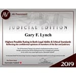 Judicial Edition Gary Lynch Badge