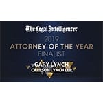 Gary Lynch Legal Intelligencer 2019 Attorney of the Year Finalist Badge